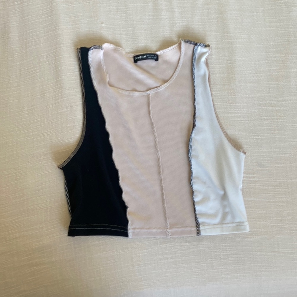 Patchwork tank top